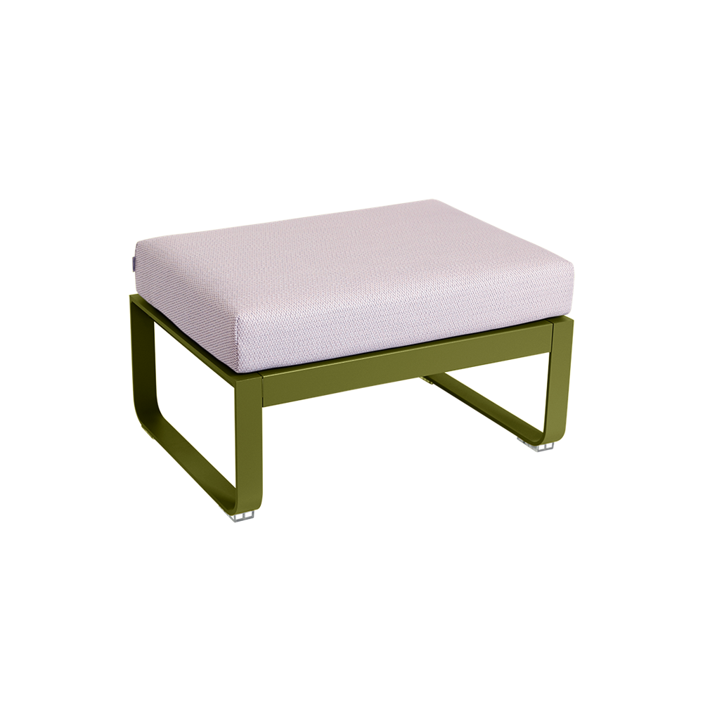 BELLEVIE 1-SEATER OTTOMAN-PEARL CUSHION