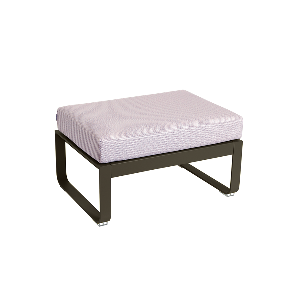 BELLEVIE 1-SEATER OTTOMAN-PEARL CUSHION