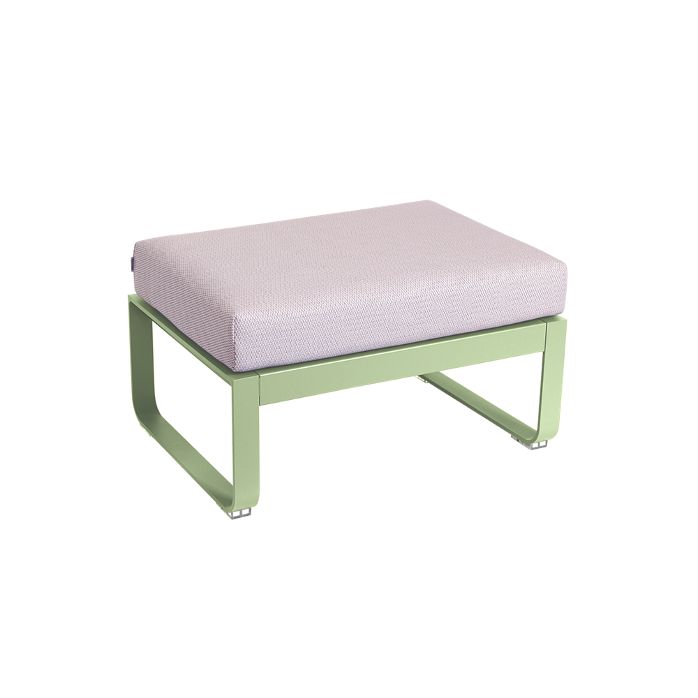 BELLEVIE 1-SEATER OTTOMAN-PEARL CUSHION