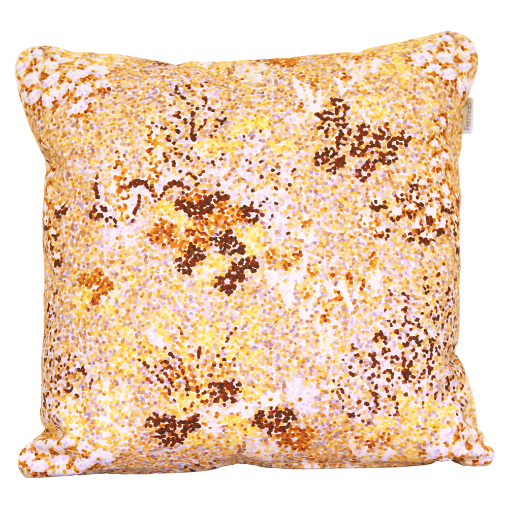 BOUQUET SAUVAGE PIXELS CUSHION 44x44cm