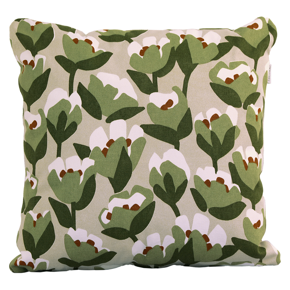 BOUQUET SAUVAGE TULIPE CUSHION 44x44cm
