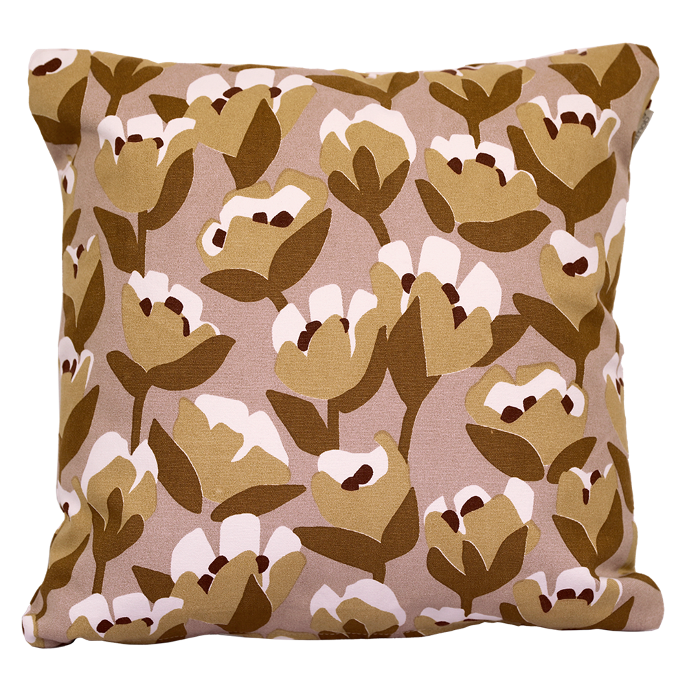BOUQUET SAUVAGE TULIPE CUSHION 44x44cm