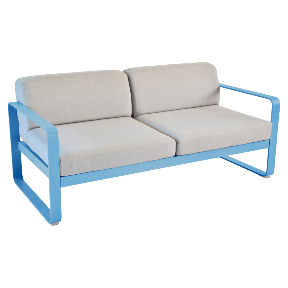 BELLEVIE 2-SEATER-FLANNEL GREY CUSHION