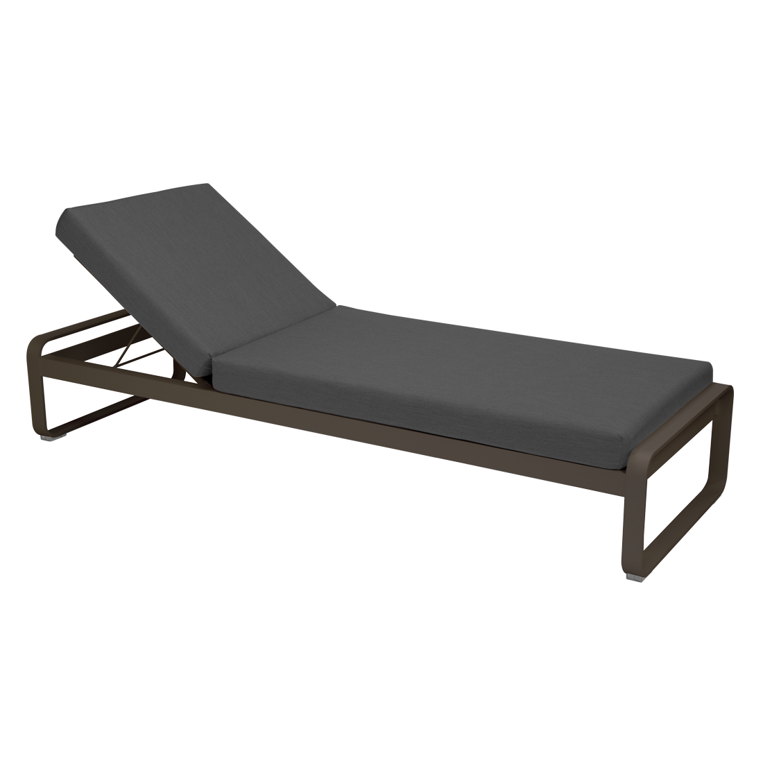 BELLEVIE SUNLOUNGER-GRAPHITE GREY CUSHION