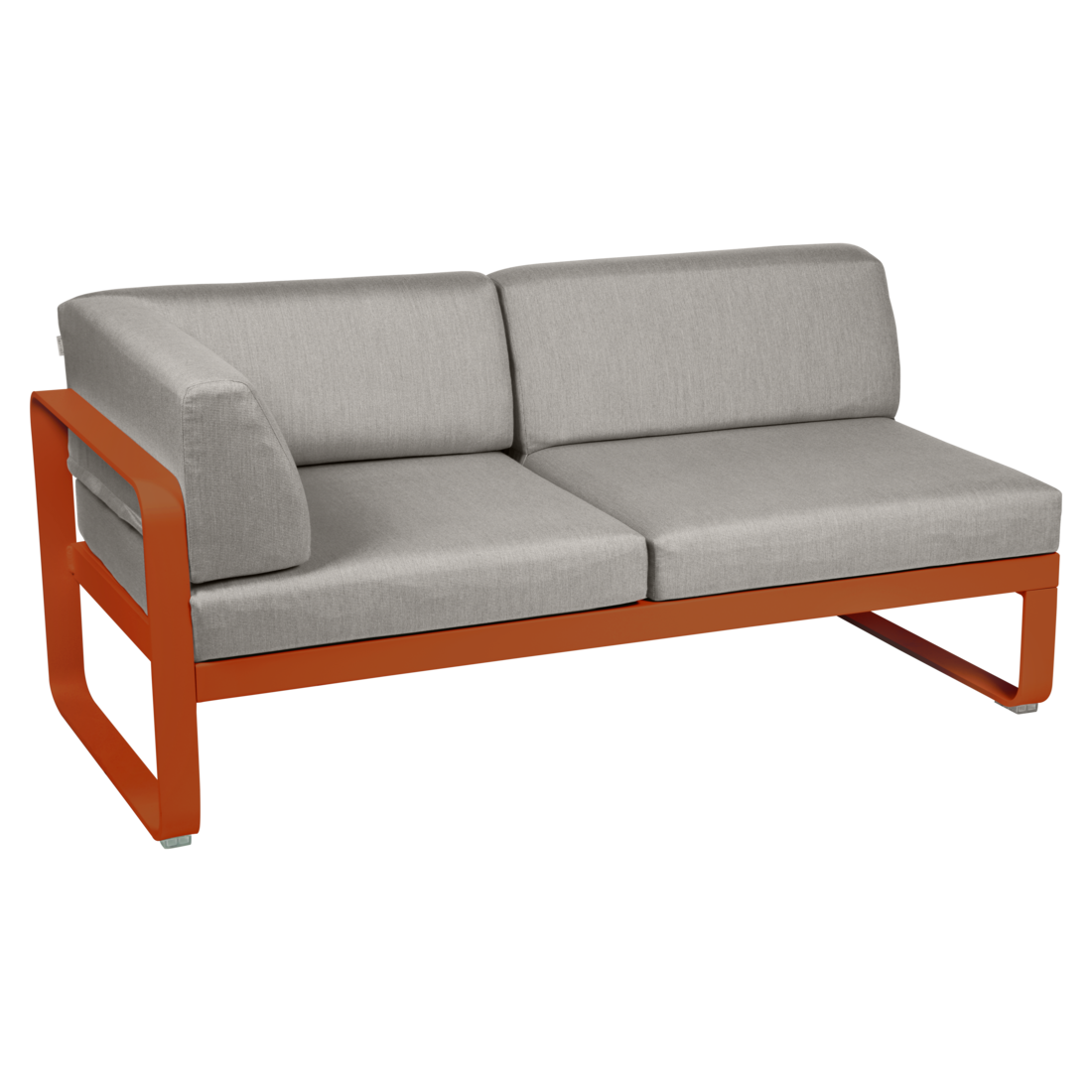 BELLEVIE 2-SEATER LEFT CORNER MODULE-TAUPE GREY CUSHION