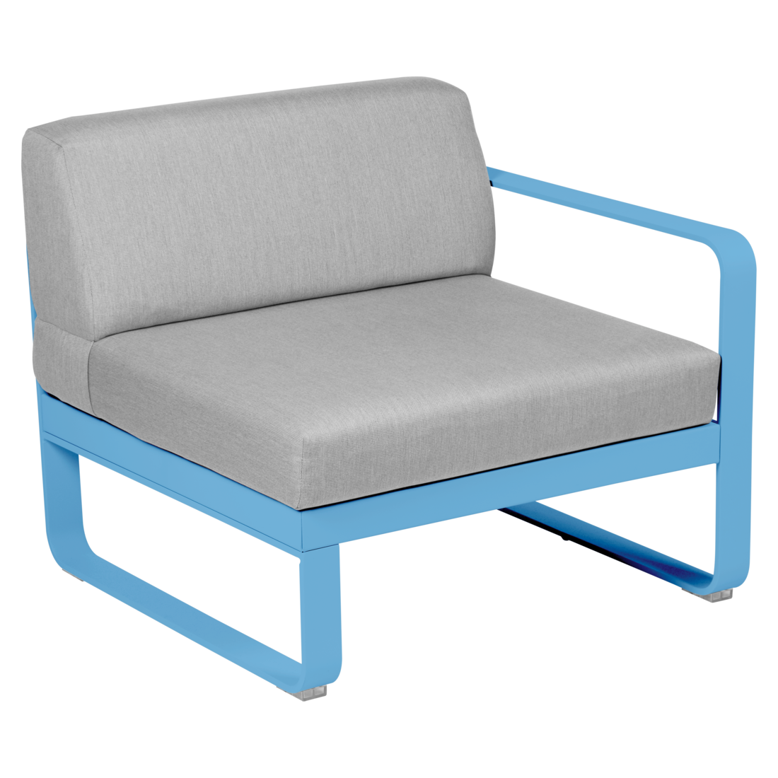 BELLEVIE 1-SEATER RIGHT MODULE-FLANNEL GREY CUSHION