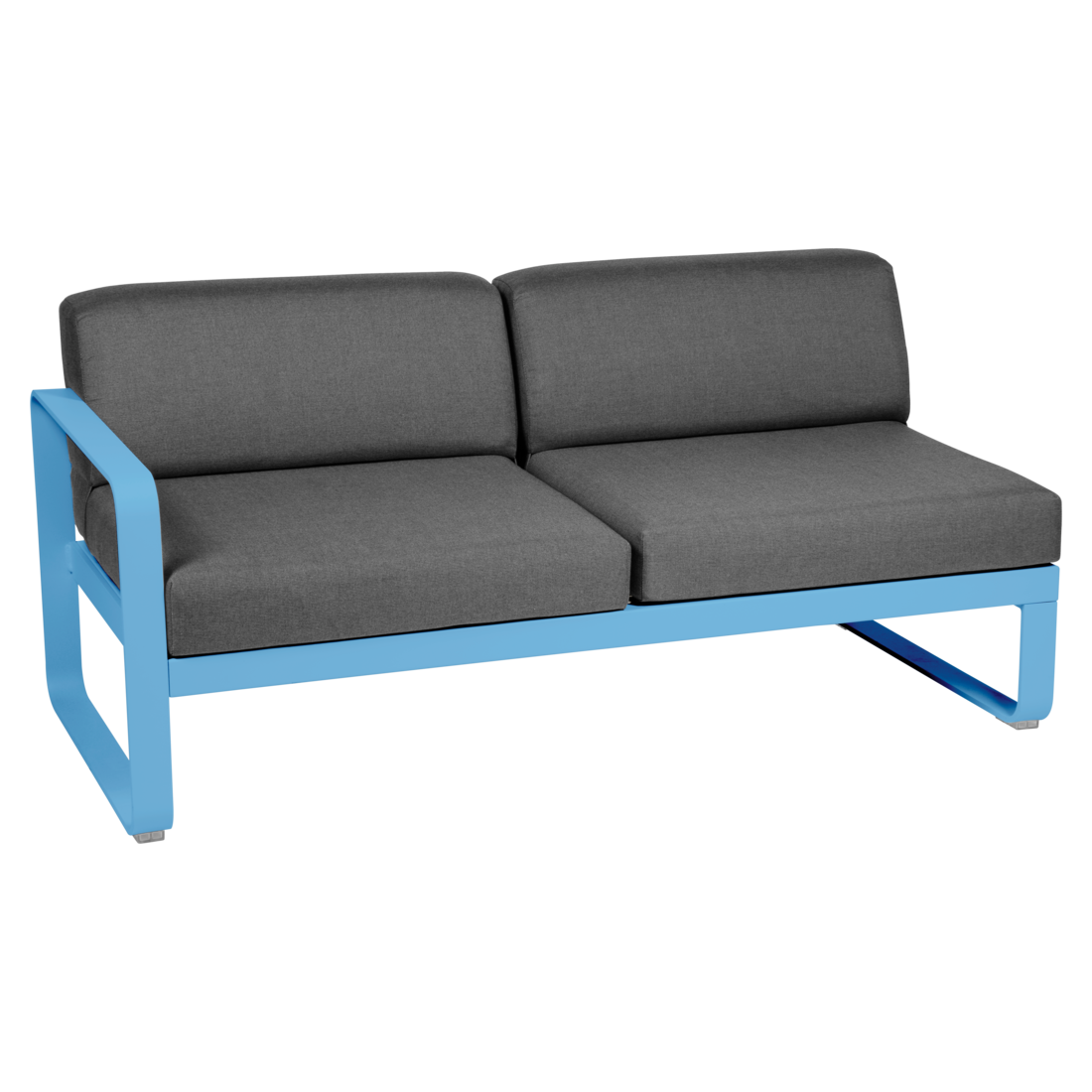 BELLEVIE 2-SEATER LEFT MODULE-GRAPHITE GREY CUSHION