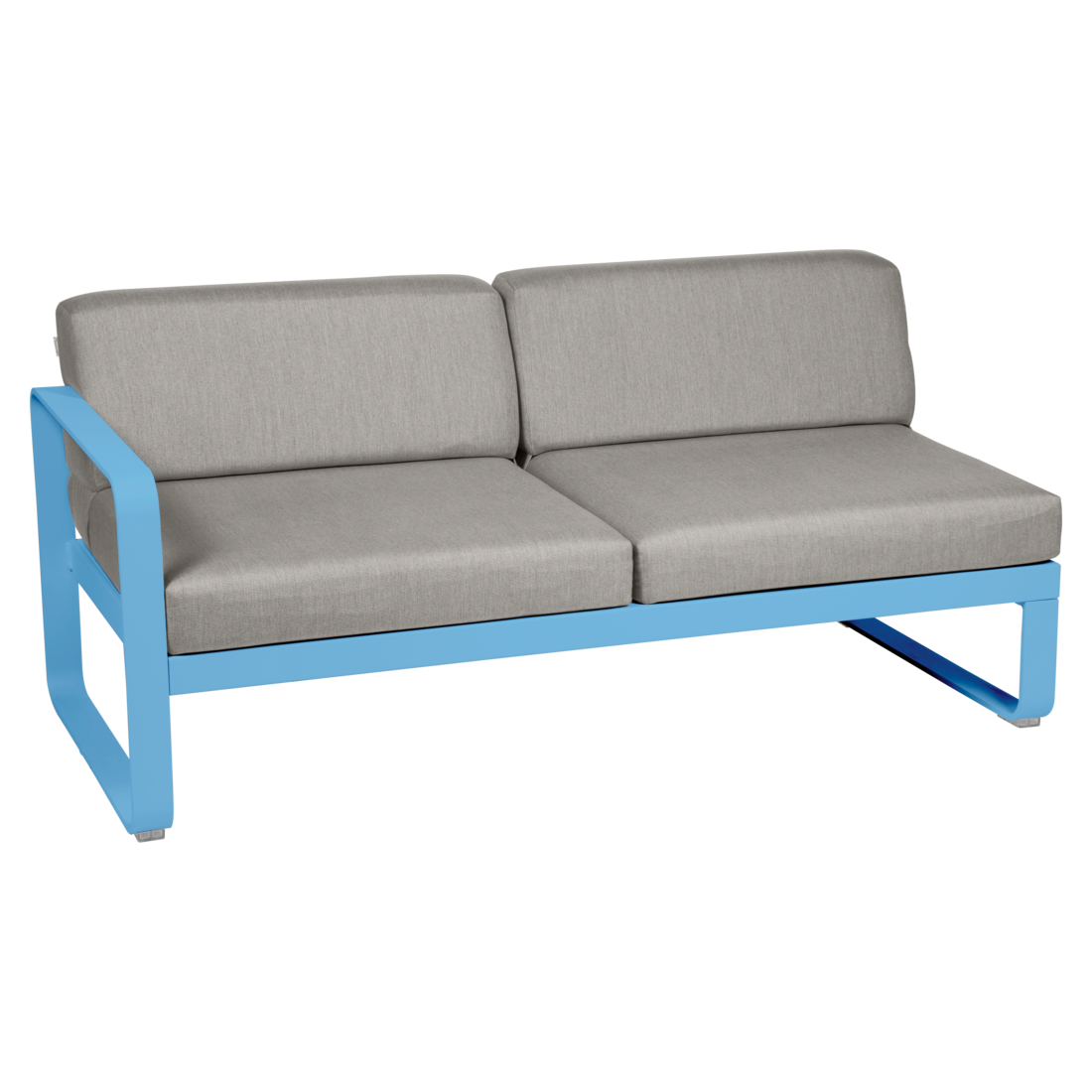 BELLEVIE 2-SEATER LEFT MODULE-FLANNEL GREY CUSHION