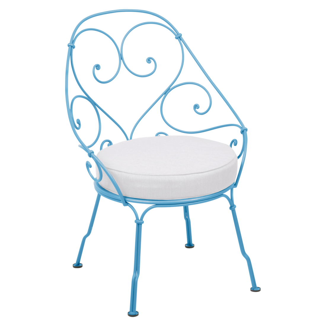 1900 CABRIOLET ARMCHAIR with OFF WHITE CUSHION
