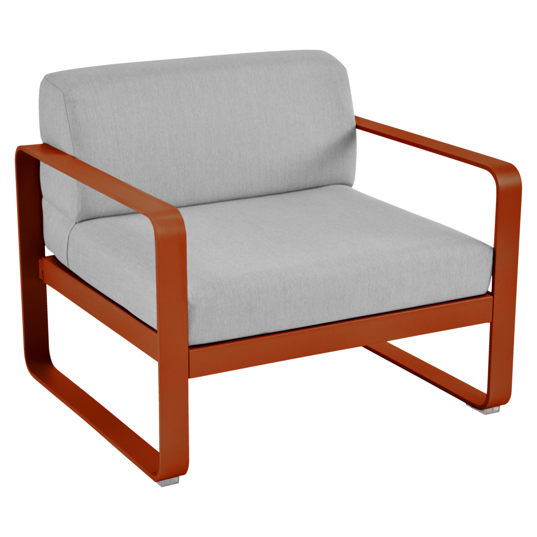 BELLEVIE ARMCHAIR-FLANNEL GREY CUSHION