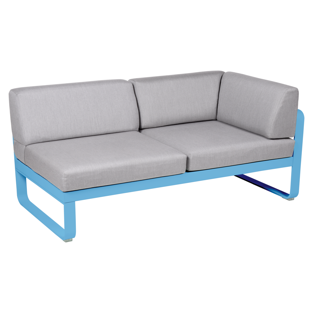 BELLEVIE 2-SEATER RIGHT CORNER MODULE-FLANNEL GREY CUSHION