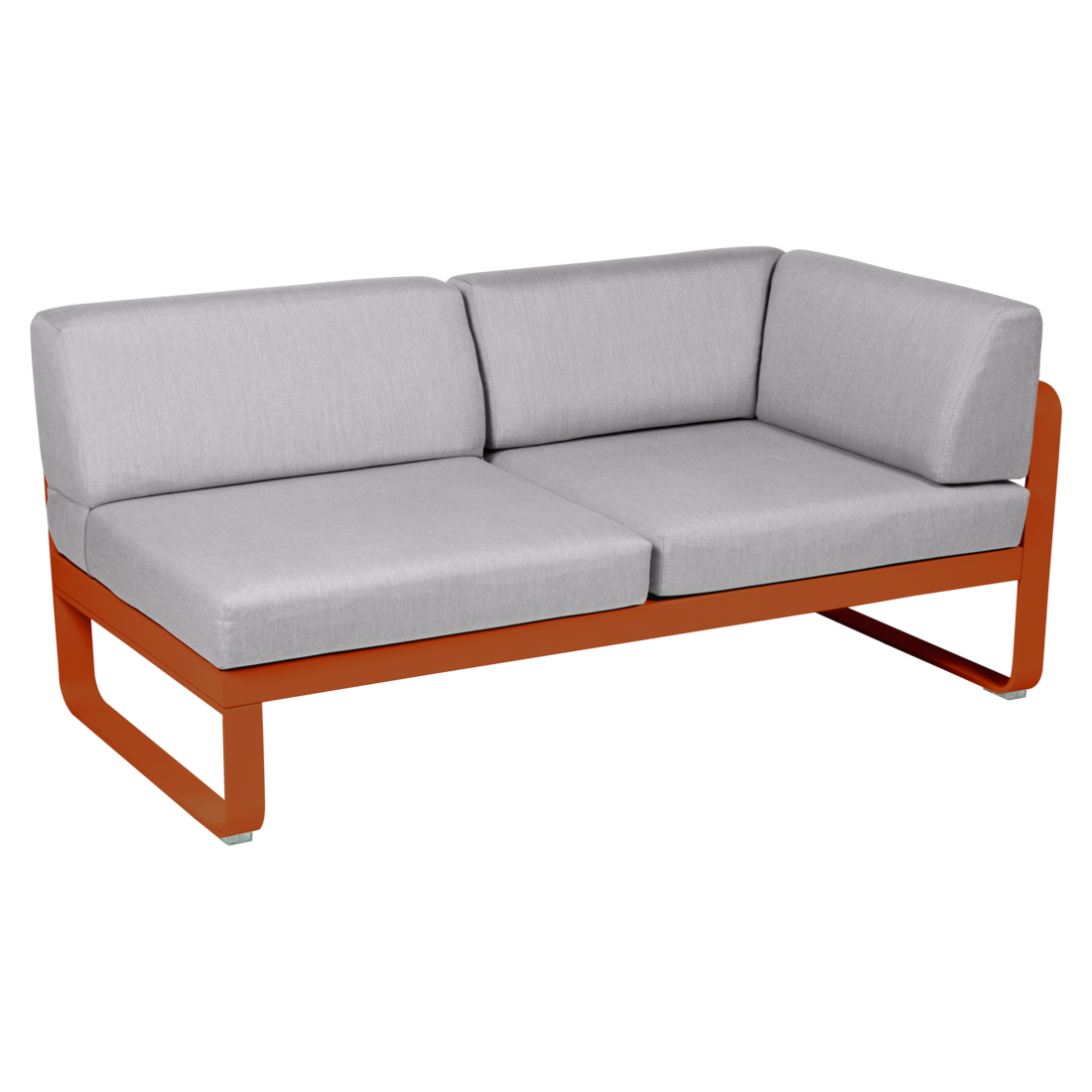 BELLEVIE 2-SEATER RIGHT CORNER MODULE-FLANNEL GREY CUSHION