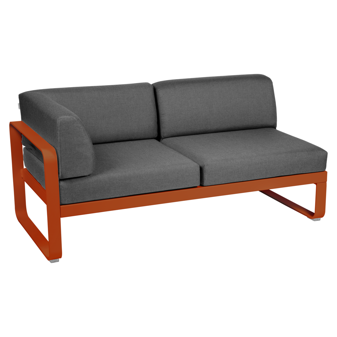 BELLEVIE 2-SEATER LEFT CORNER MODULE-GRAPHITE GREY CUSHION