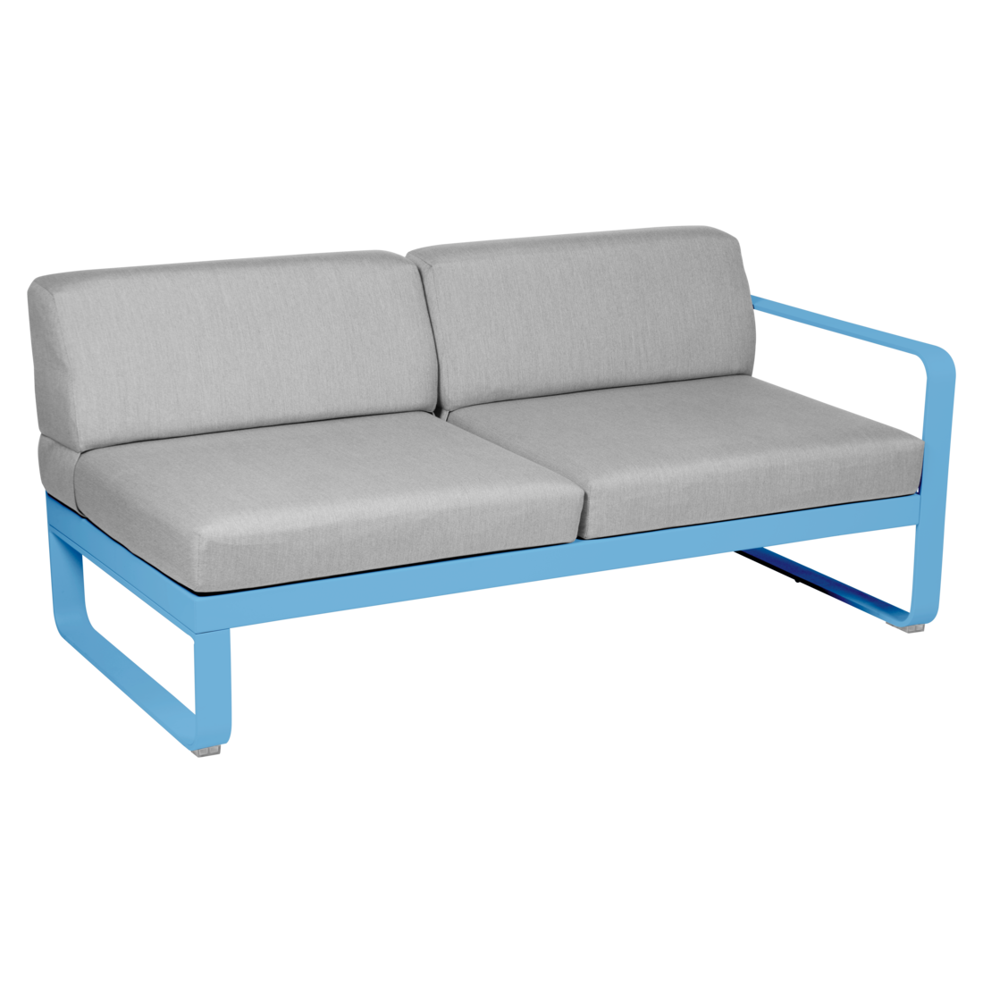 BELLEVIE 2-SEATER RIGHT MODULE-FLANNEL GREY CUSHION