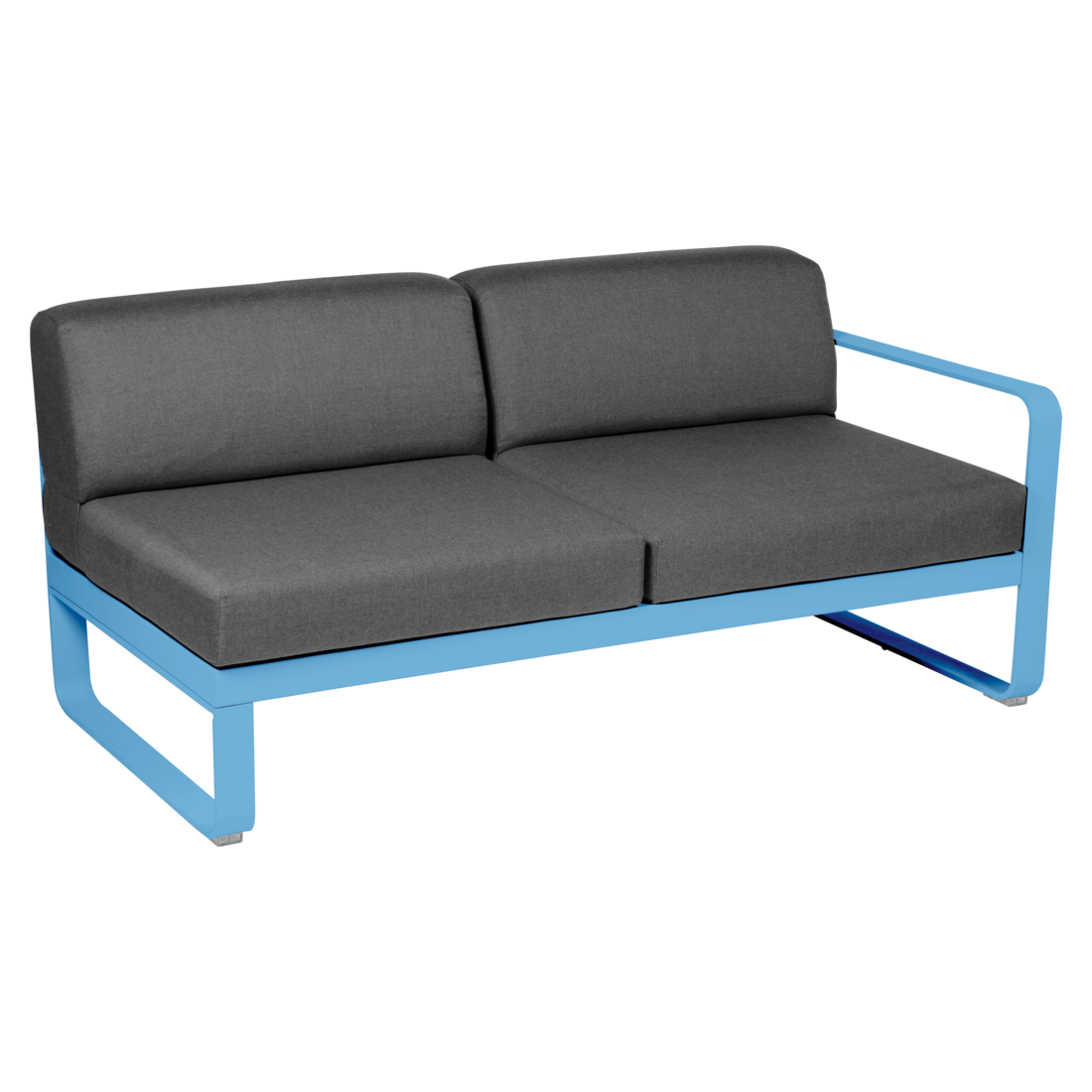 BELLEVIE 2-SEATER RIGHT MODULE-GRAPHITE GREY CUSHION