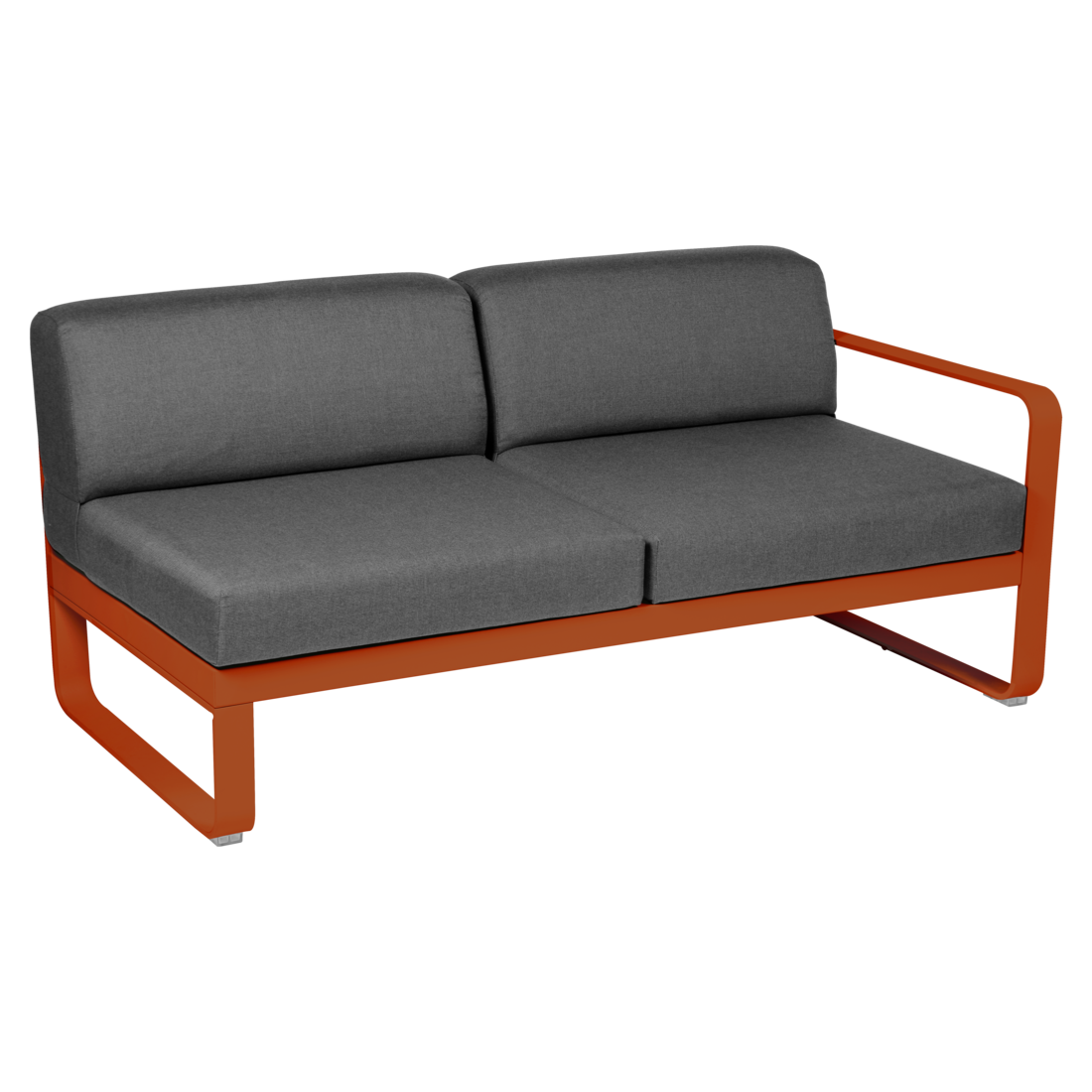 BELLEVIE 2-SEATER RIGHT MODULE-GRAPHITE GREY CUSHION