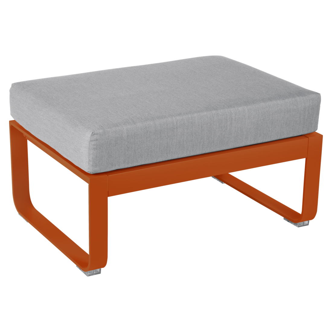 BELLEVIE 1-SEATER OTTOMAN-FLANNEL GREY CUSHION