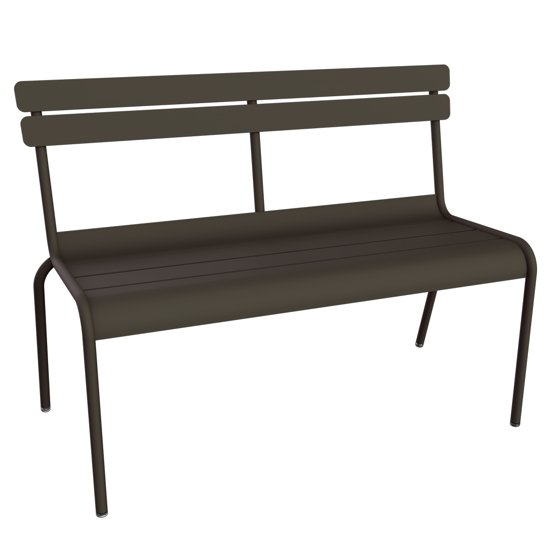 LUXEMBOURG BENCH W/BACK 118 CM