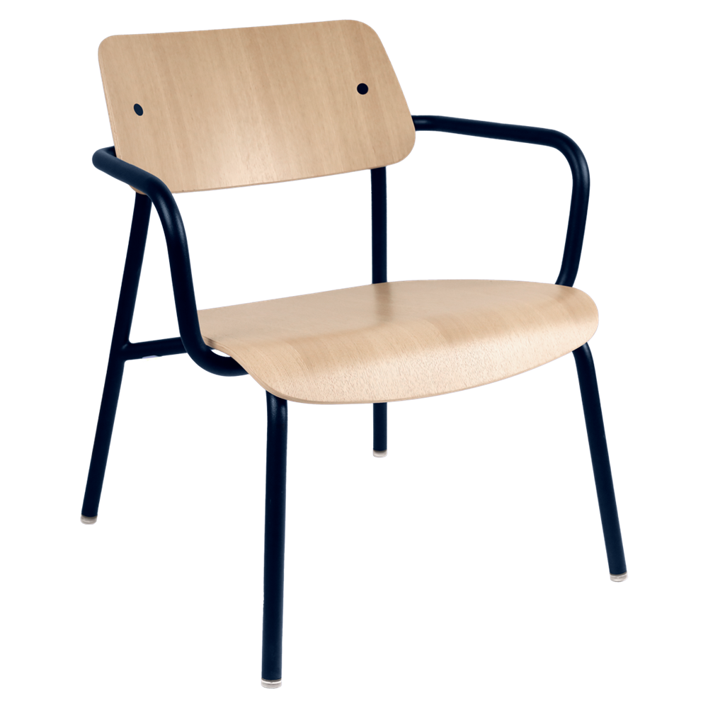 STUDIE OAK LOUNGE ARMCHAIR