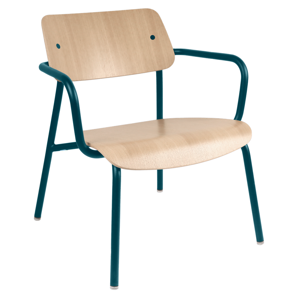 STUDIE OAK LOUNGE ARMCHAIR