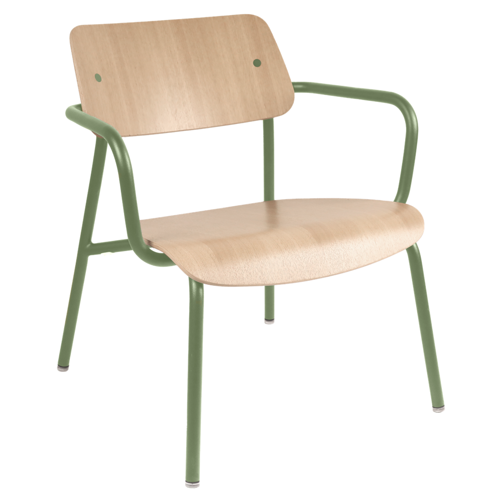 STUDIE OAK LOUNGE ARMCHAIR