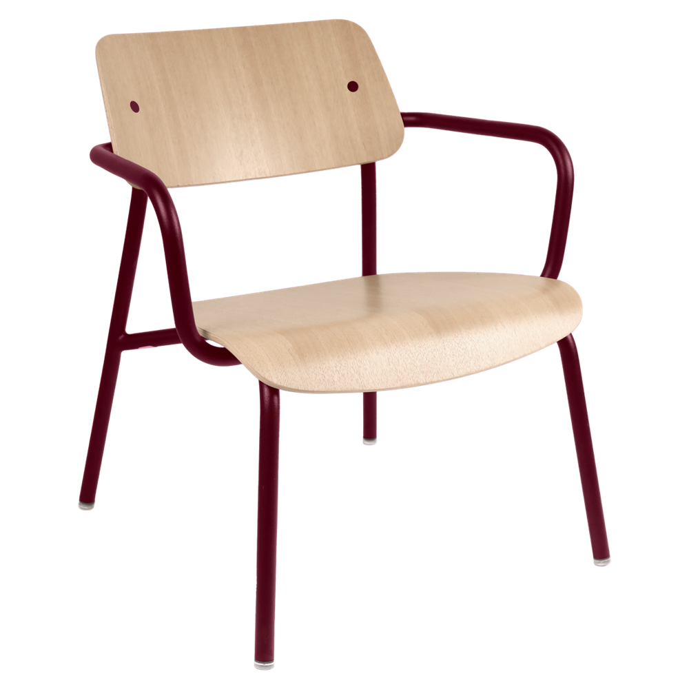 STUDIE OAK LOUNGE ARMCHAIR