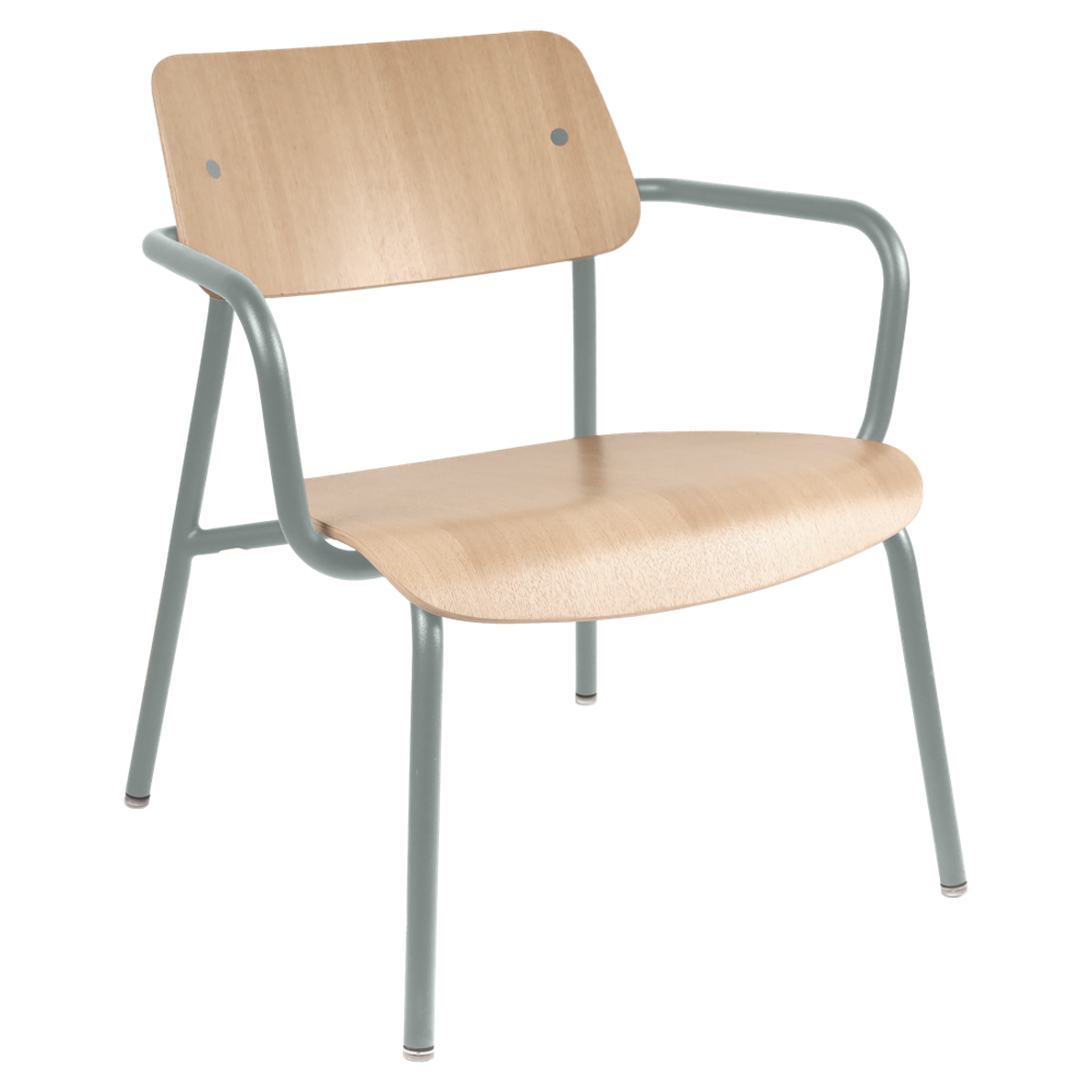 STUDIE OAK LOUNGE ARMCHAIR