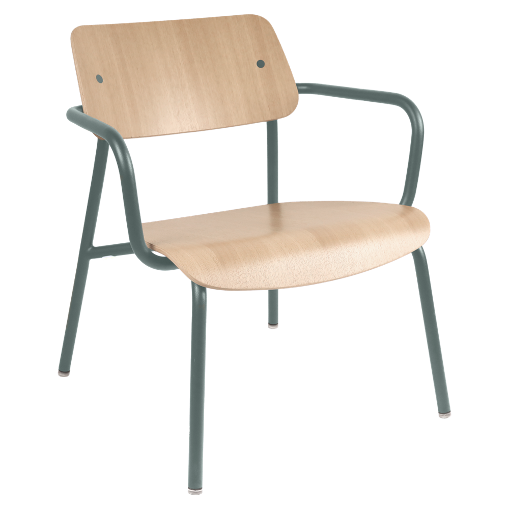 STUDIE OAK LOUNGE ARMCHAIR