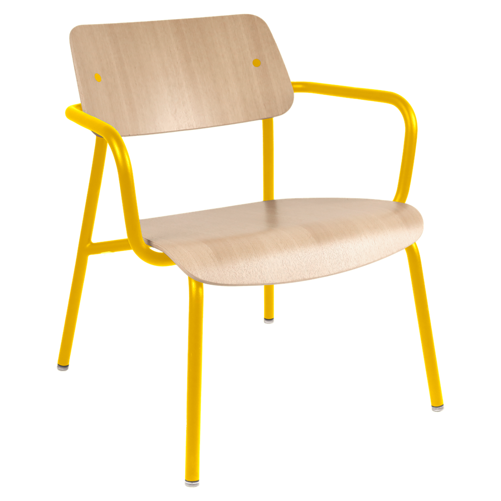 STUDIE OAK LOUNGE ARMCHAIR