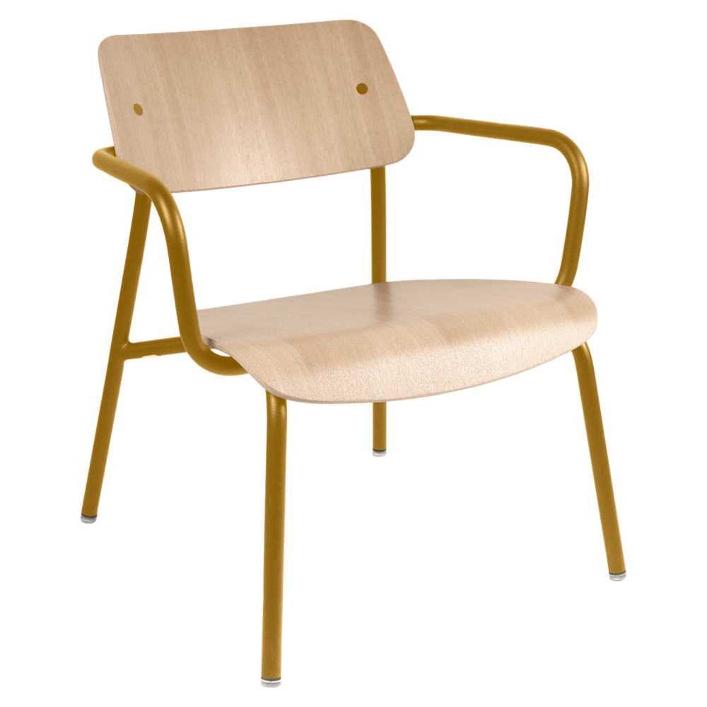 STUDIE OAK LOUNGE ARMCHAIR