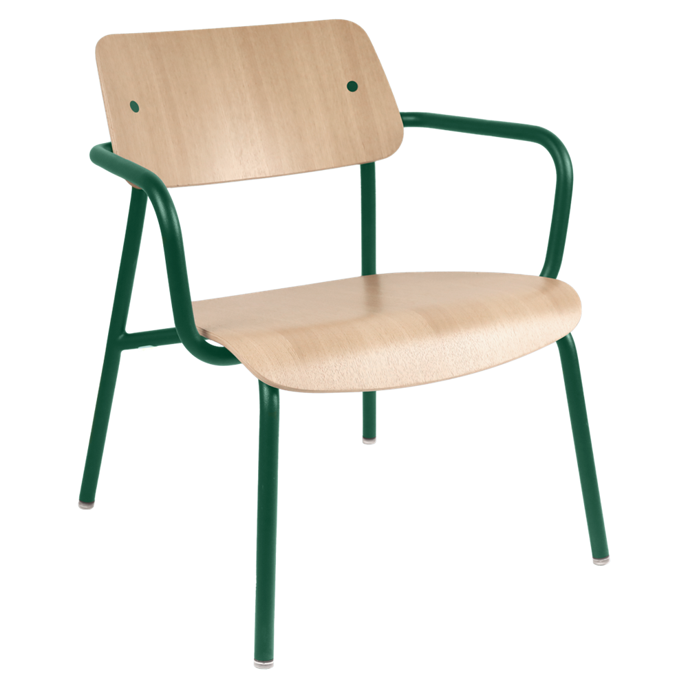 STUDIE OAK LOUNGE ARMCHAIR