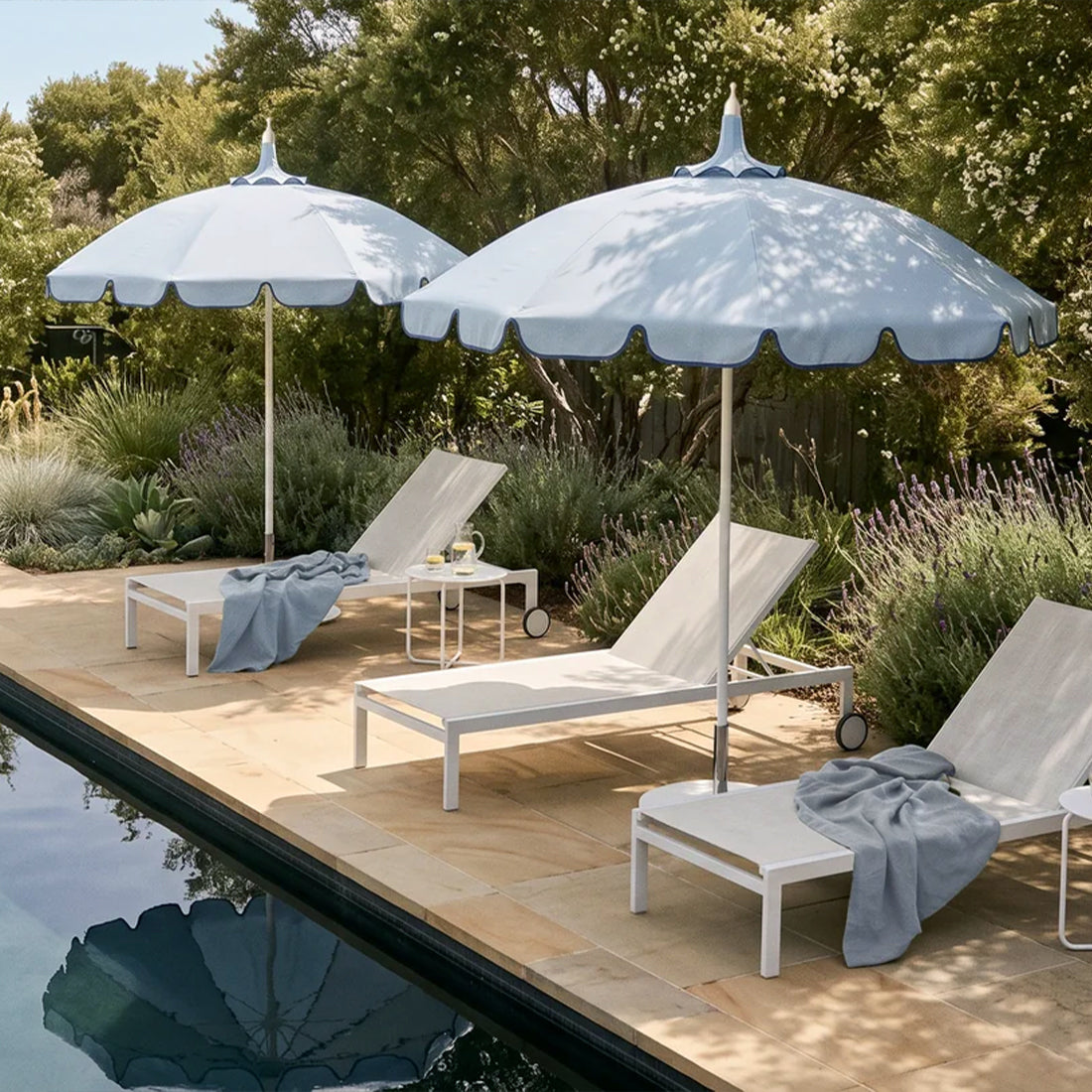 2.1M Pagoda Patio Umbrella