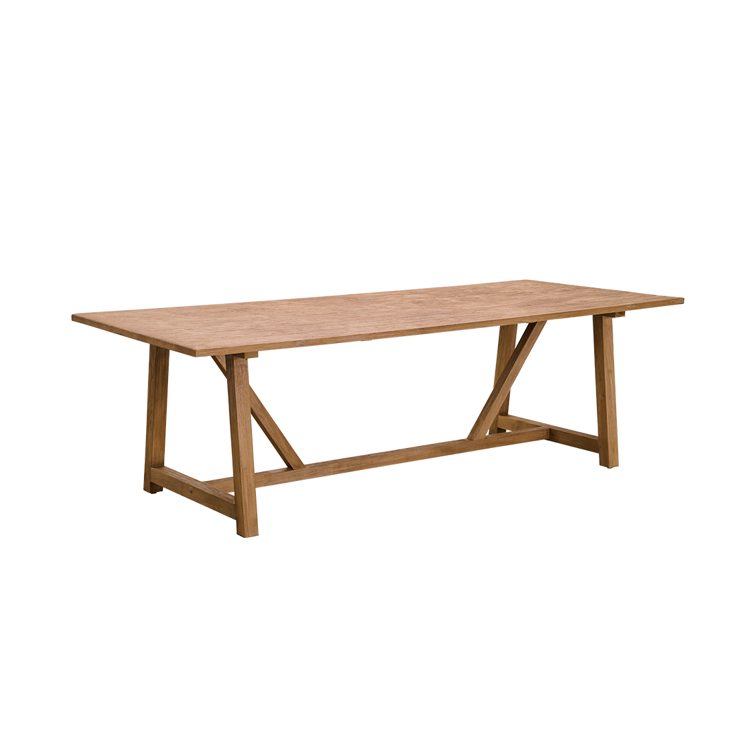 Lucas Teak Dining Table 240x100cm