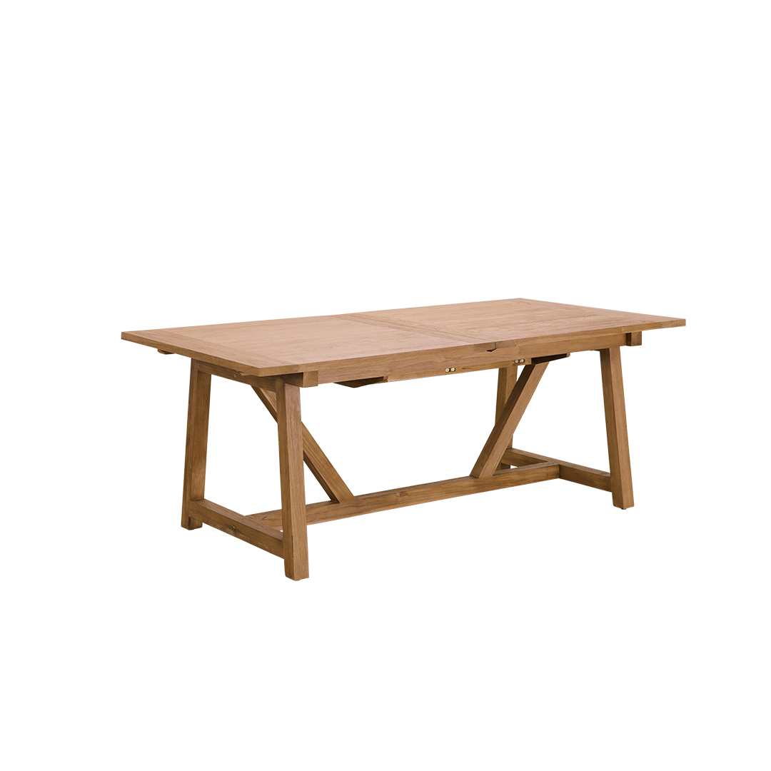 Lucas Teak Extension Table 200-280 X100CM