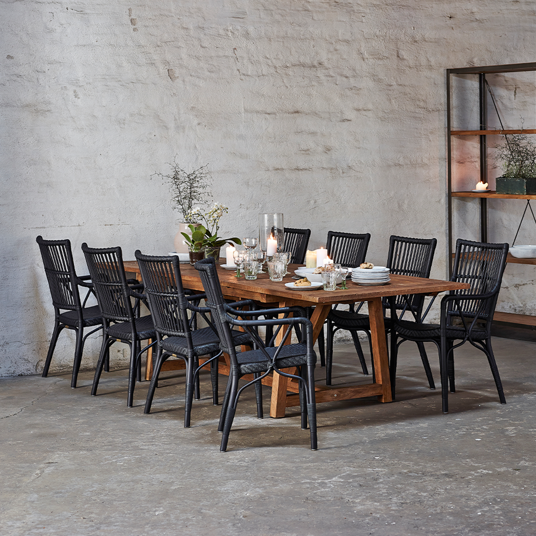 Lucas Teak Extension Table 200-280 X100CM