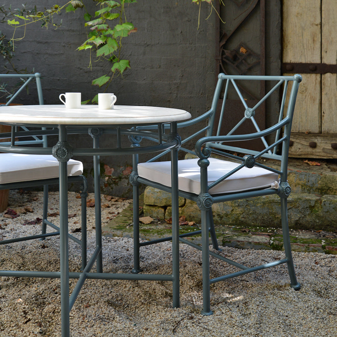 1800 MARBLE BISTRO TABLE 80CM