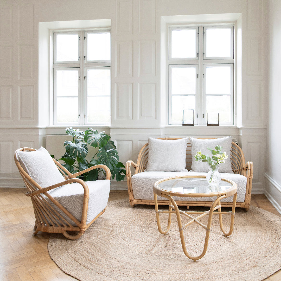Charlottenborg Table w/Glass