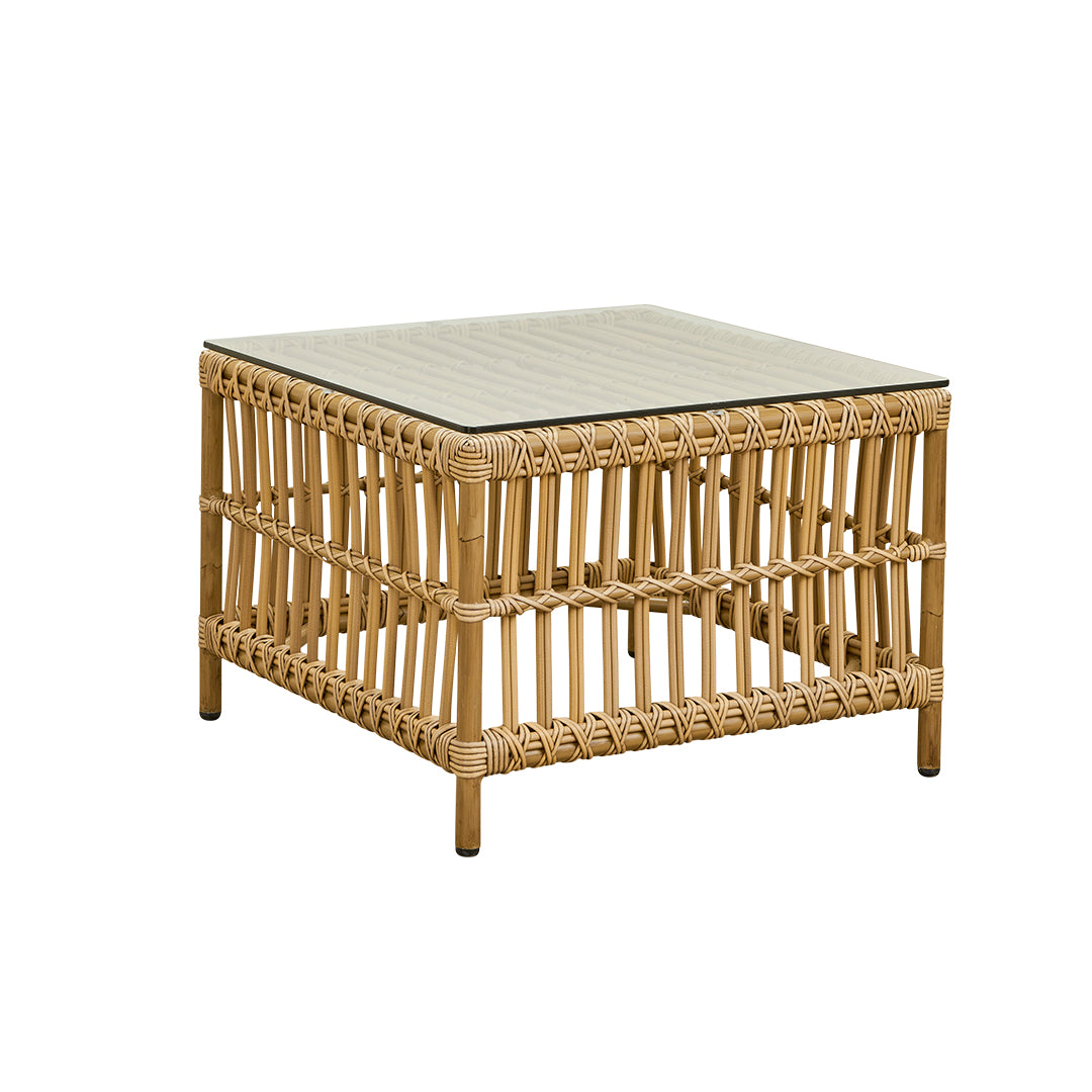 Caroline Side Table Exterior w/Glass