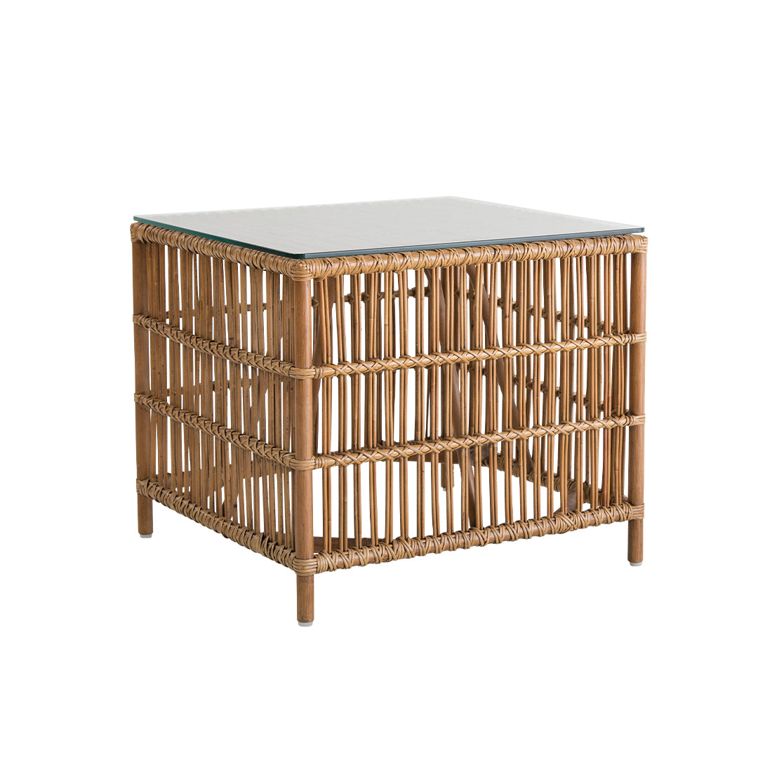 Donatello Side Table w/ Glass