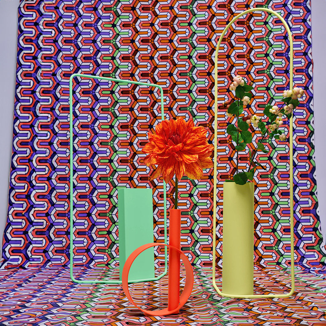 ITAC CYLINDRICAL VASE