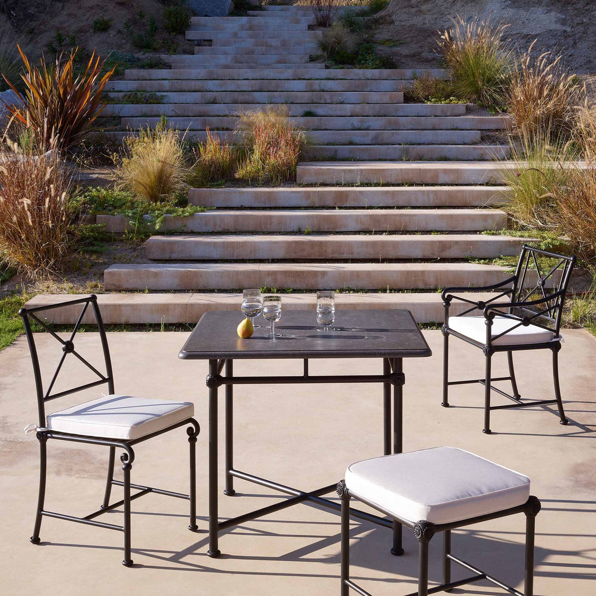 1800 MARBLE SQUARE DINING TABLE 90X90 CM