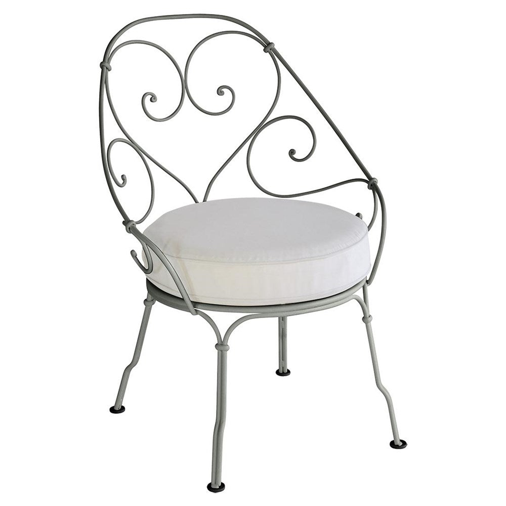 1900 CABRIOLET ARMCHAIR with OFF-WHITE CUSHION