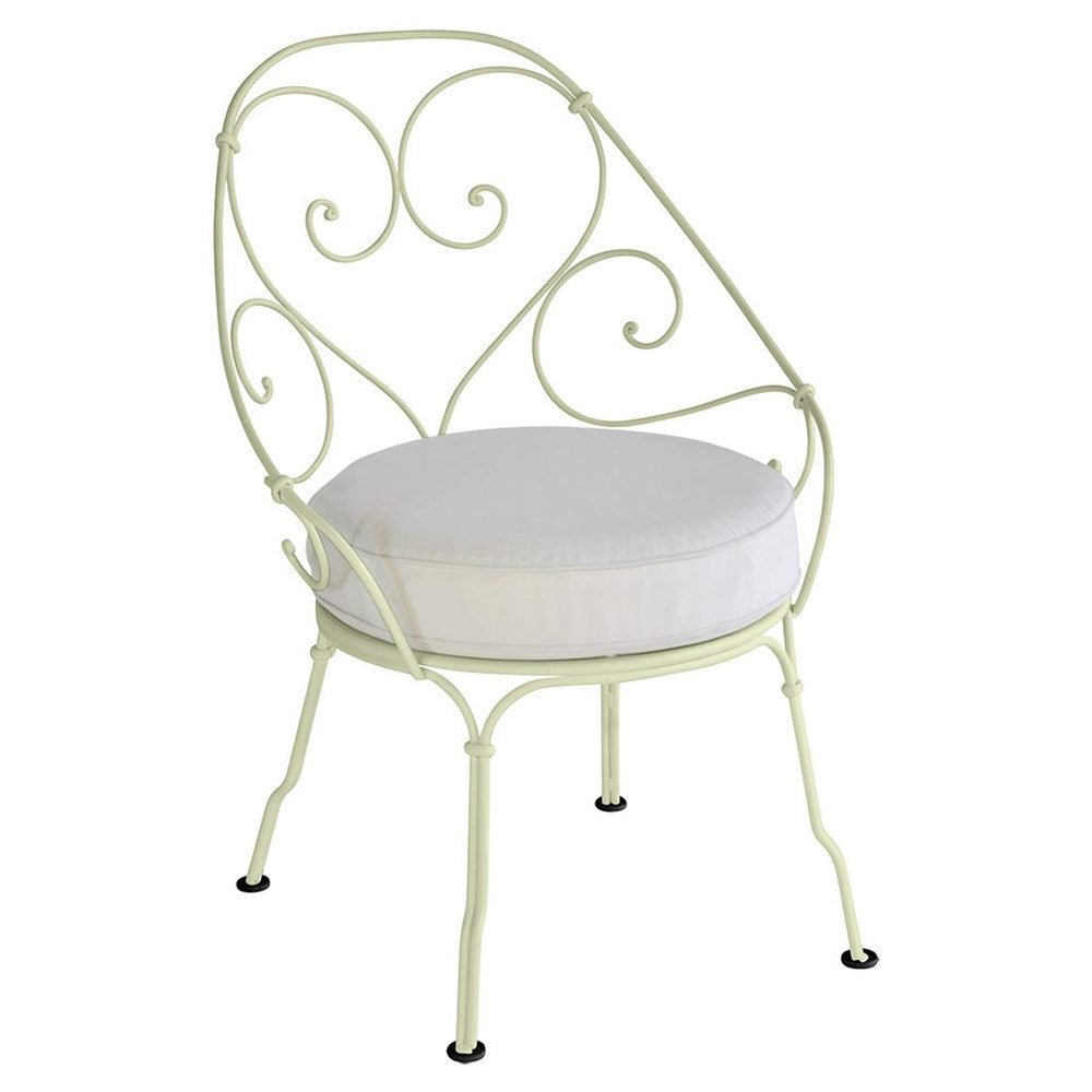 1900 CABRIOLET ARMCHAIR with OFF-WHITE CUSHION