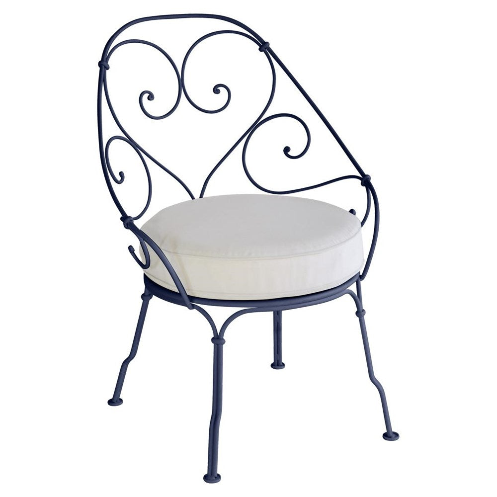 1900 CABRIOLET ARMCHAIR with OFF WHITE CUSHION