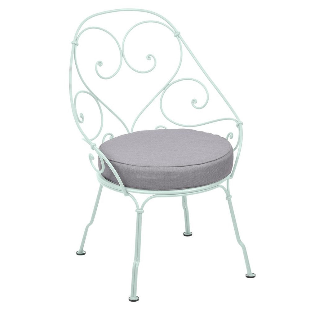 1900 CABRIOLET ARMCHAIR with FLANNEL GREY CUSHION