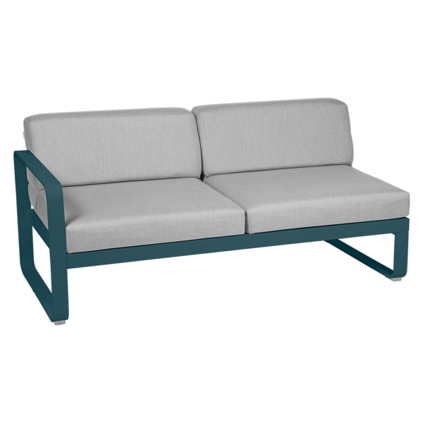 BELLEVIE 2-SEATER LEFT MODULE-FLANNEL GREY CUSHION