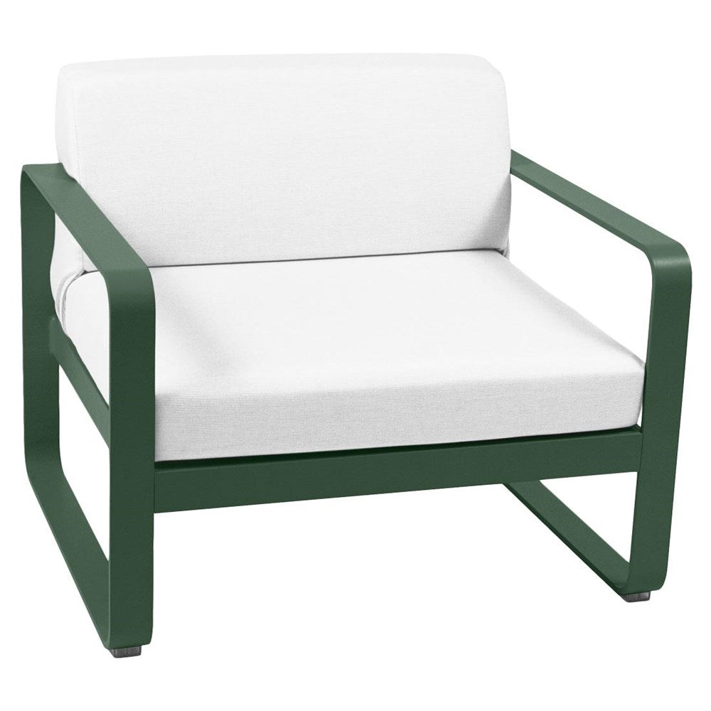 BELLEVIE ARMCHAIR-OFF WHITE CUSHION
