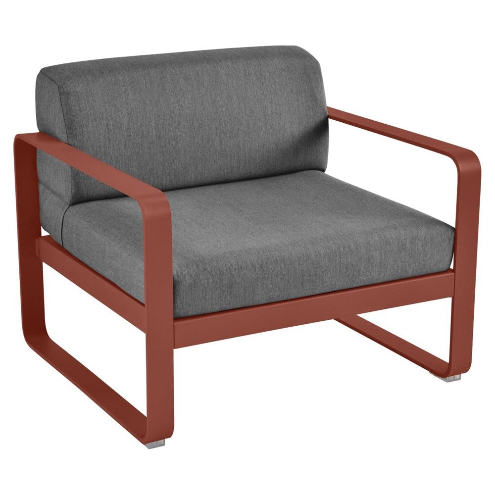BELLEVIE ARMCHAIR-GRAPHITE GREY CUSHION