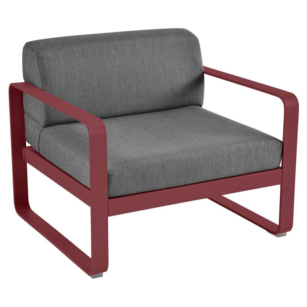 BELLEVIE ARMCHAIR-GRAPHITE GREY CUSHION