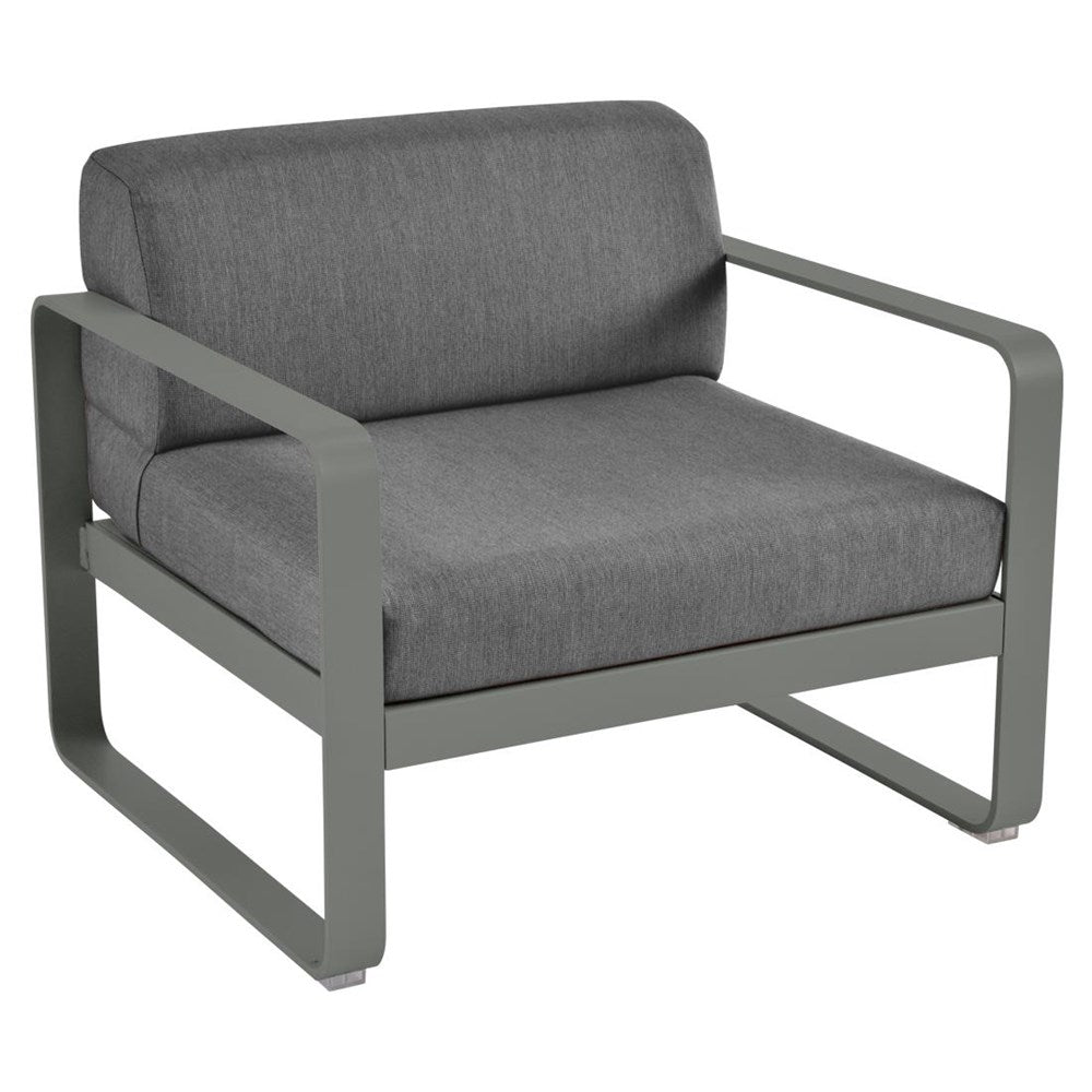 BELLEVIE ARMCHAIR-GRAPHITE GREY CUSHION